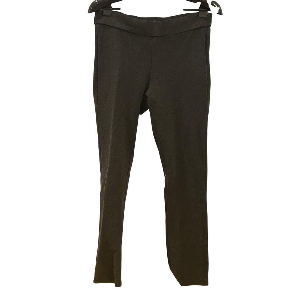 NYDJ Leggings Women's 12 Gray Black Liftxtuck Skinny Pull On Pants Office